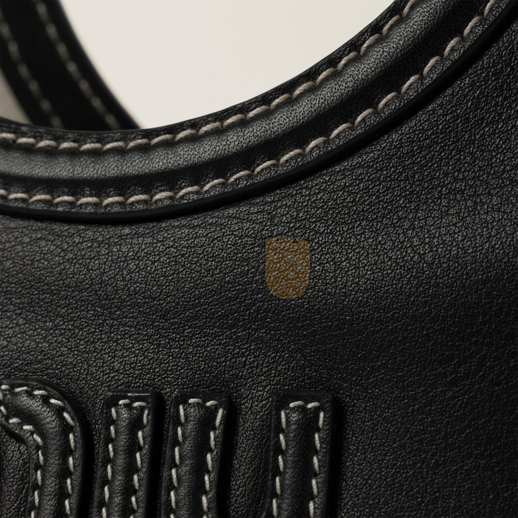 M1v M1v ivy leather bag 5ba284 (23.5*22*12cm)